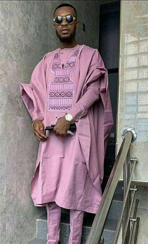 Leke African Agbada Set Matching Shirt And Pantafrican Etsy African Clothing For Men