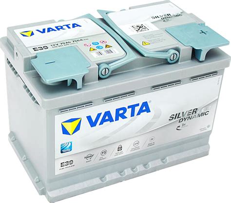 Varta Agm Autobatterie 12v 70ah 760a Batterie E39 Six0wllts