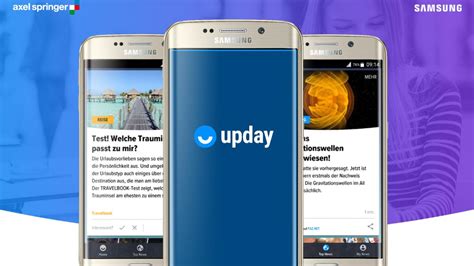 Upday So Funktioniert Die Neue Samsung Nachrichten App Welt