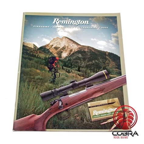 2004 Remington Firearms Catalog Brochure