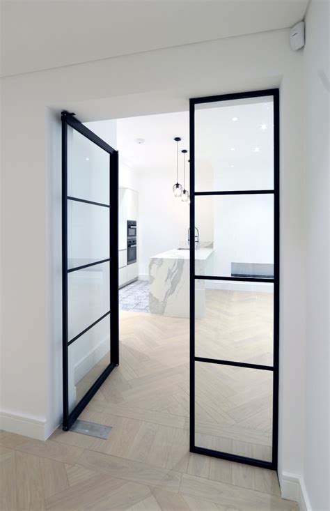This Is A Beautifully Crafted Internal Pivot Door By Iq Glass