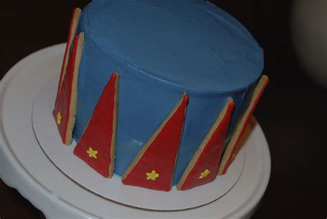 Circus Drum Cake Drum Cake Cake Desserts