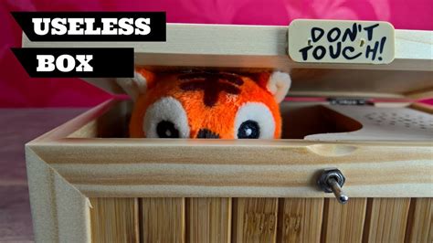 don t touch box useless box funny toy youtube