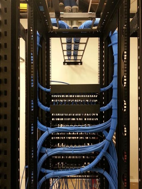 Server Rack Power Cable Management