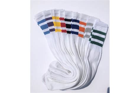 Buy Knee High Tube Socks With Stripes In Stock