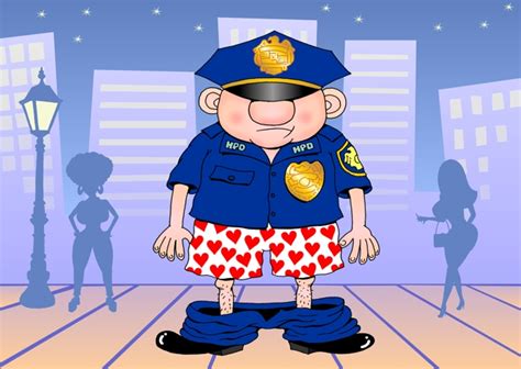 Honolulu Police Department Cartoon Hpd Caught With Their Pants Down