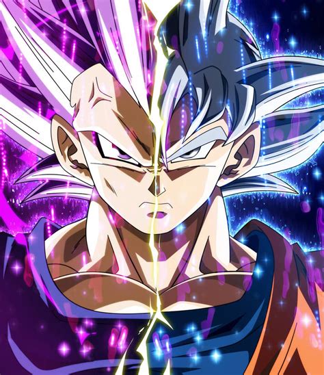 Goku Ultra Instintc Y Vegeta Ultra Ego Wallpaper By Alejandrodbs On