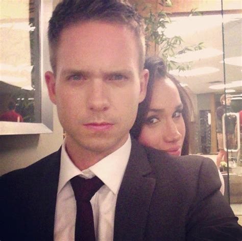 Inside Meghan Markle And Her Former Suits Co Star Patrick J Adams