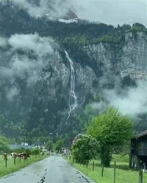 Unterbäch Switzerland 💙 🌧 Video By G L A M O R O U S