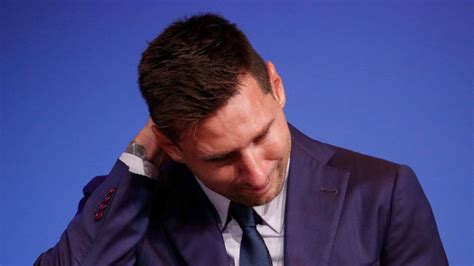 Tearful Messi Confirms His Barcelona Exit In Talks With Psg Mint