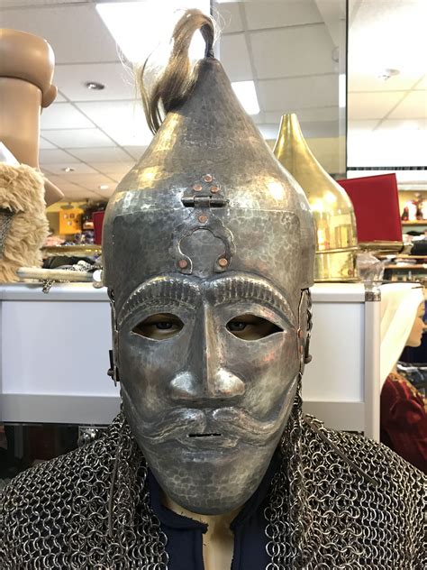 Kıpcak Helmet Ancient Armor Fantasy Costume Design Ancient Warriors
