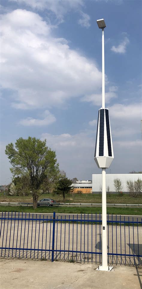 Engo Smart Solar Street Light Pole Victron Energy