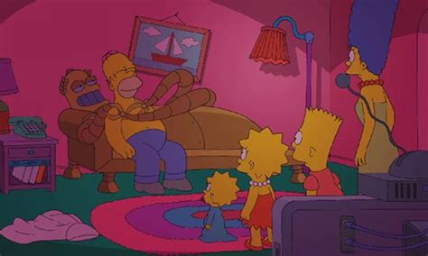 watch here s the couch gag from the simpsons futurama crossover episode