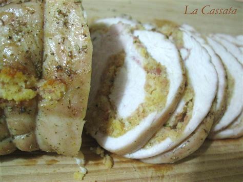 Carne di tacchino, acqua, sale, zuccheri: Fesa di tacchino farcita arrosto - La cassata celiaca