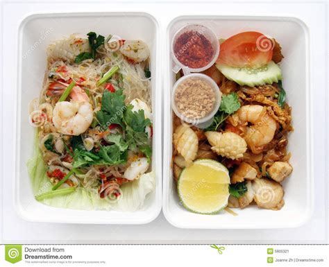 Dreamstime is the world`s largest stock photography community. Thai Food Seafood Salad And Noodles Stock Image - Image of ...