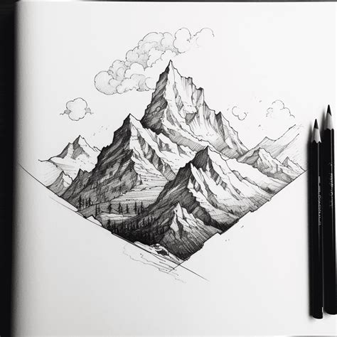 60 Dibujos Aesthetic Faciles De Montañas Dibujos Aesthetic