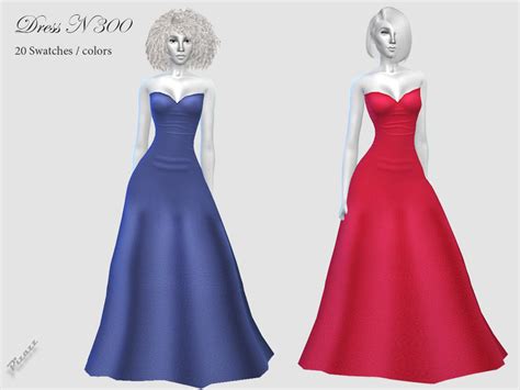 Dress N300 By Pizazz From Tsr • Sims 4 Downloads