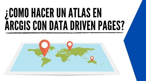 Como Hacer Un Atlas En ArcGIS Con Data Driven Pages YouTube