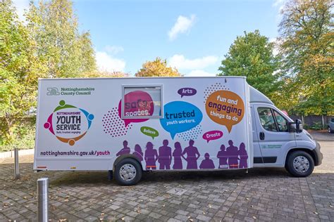 £245k Investment Helps To Fund New Mobile Youth Centres In Nottinghamshire Nottinghamshire