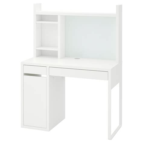 Micke Desk White 105x50 Cm Ikea