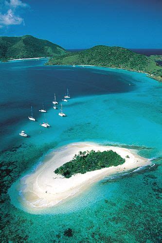 Sandy Cay British Virgin Islands Caribbean Travel Places To Go Island