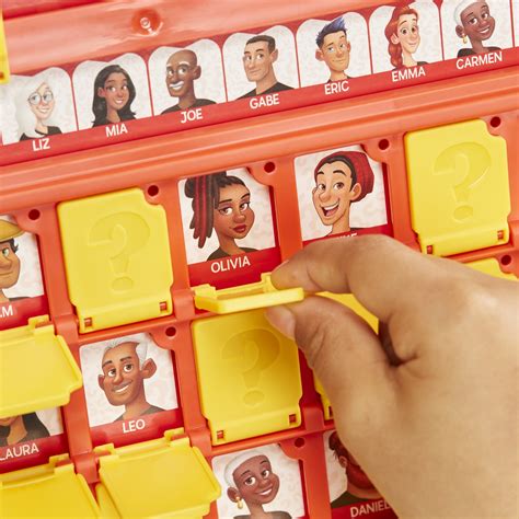 Buy Guess Who Board Game Original Guessing Game Easy To Load Frame Double Sided Character