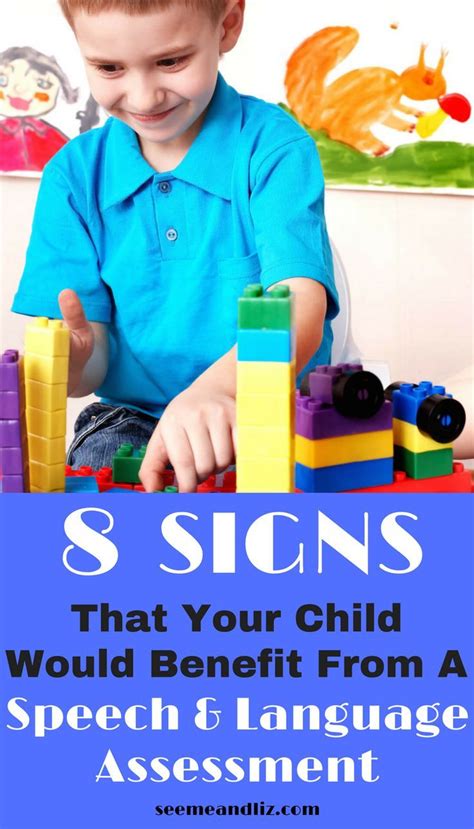 Speech Language Assessments 8 Signs Your Child Needs One Seeme