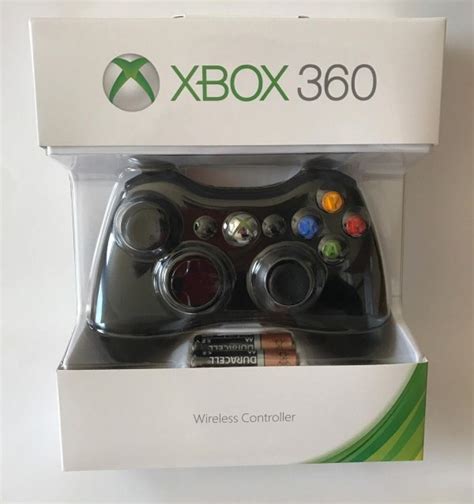 Xbox 360 Wired Controller Black And White Gaming Controllers