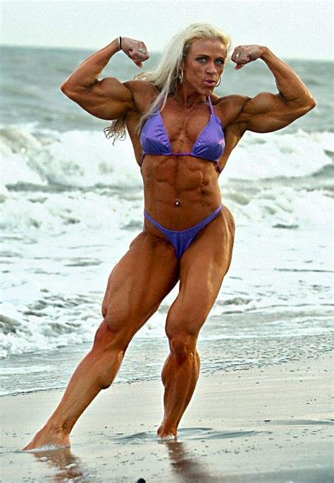 Muscle Beach Marja Lehtonen Muscle Women Body Building Women
