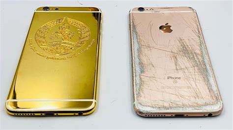 Turn Iphone To 24k Gold Youtube