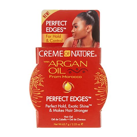 Creme Of Nature Perfect Edges Hair Gel With Argan Oil 2 25 Oz