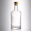 750 Ml Classic Clear Glass Vodka Whisky Liquor Bottles High Quality 