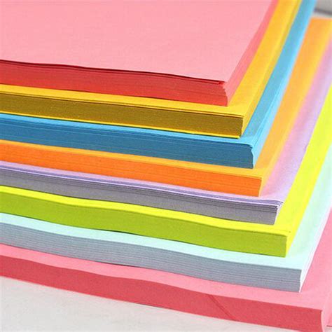 A4 297mm X 210mmcoloured Card Craft Paper 50 Sheets Printer Copier