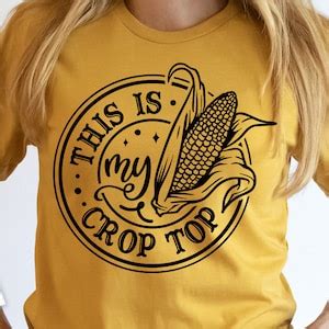 This Is My Crop Top Svg Corn Svg Coutry Girl Svg Crops Svg Etsy