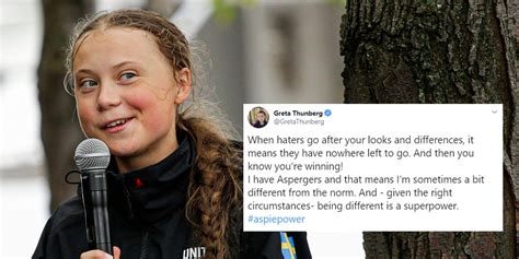 Her charisma lies precisely in her humility, humanity and determination. Greta Thunberg has the perfect response to critics of her ...