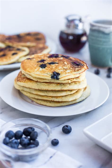 The Fluffiest Blueberry Buttermilk Pancakes So Happy You Liked It