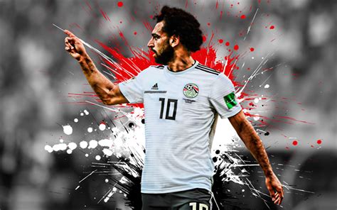 Download Wallpapers Mohamed Salah Egyptian Football Player Striker