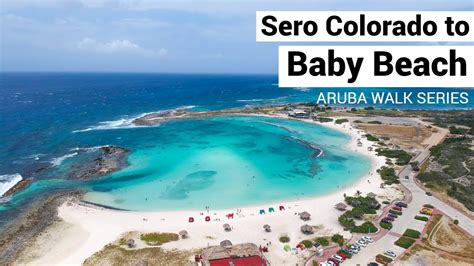Walking To Baby Beach Aruba With A View Of Venezuela Youtube
