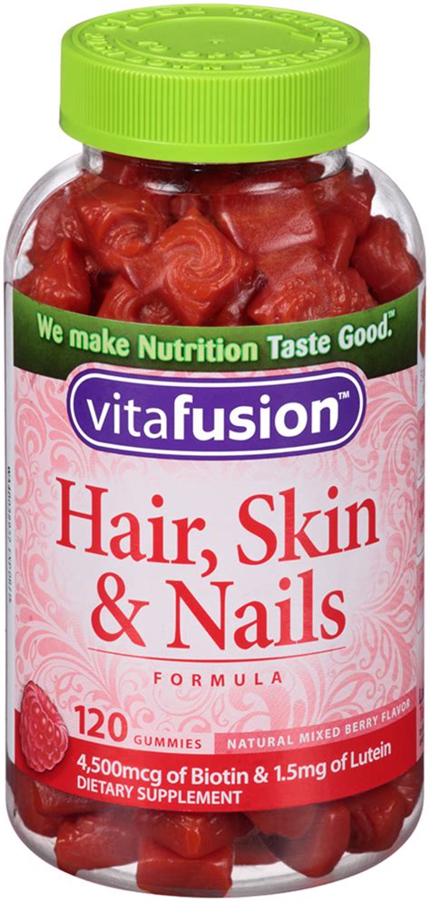 Vitafusion Hair Skin And Nails Supplement 120 Count