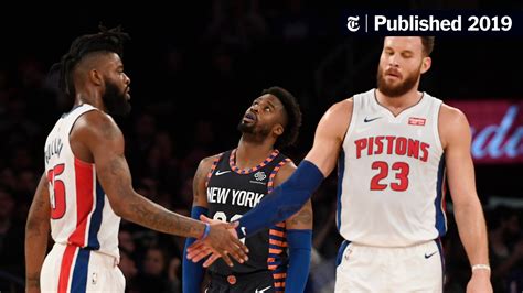 Pistons Hand Knicks Their 14th Straight Loss The New York Times
