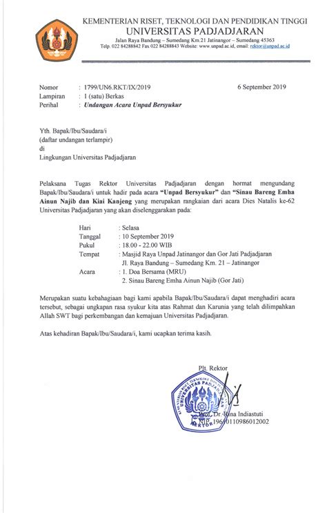 Contoh Surat Permohonan Acara Kajian Surat Permohonan Desain Contoh