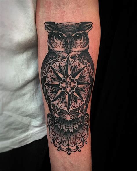 Pin On Owl Tattoo