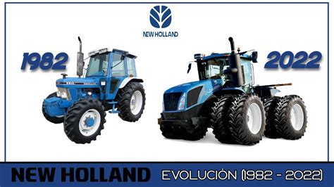 Tractores New Holland Historia Y Evolución New Holland Tractors