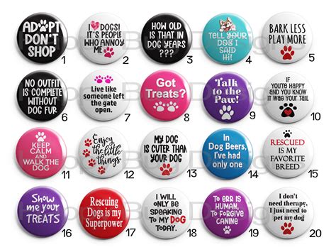 Dog Sayings Interchangeable Magnetic Pendant Toppers Or Etsy