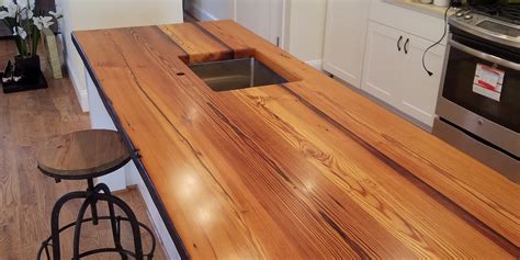 The Process Involved in Building Reclaimed Wood Countertops