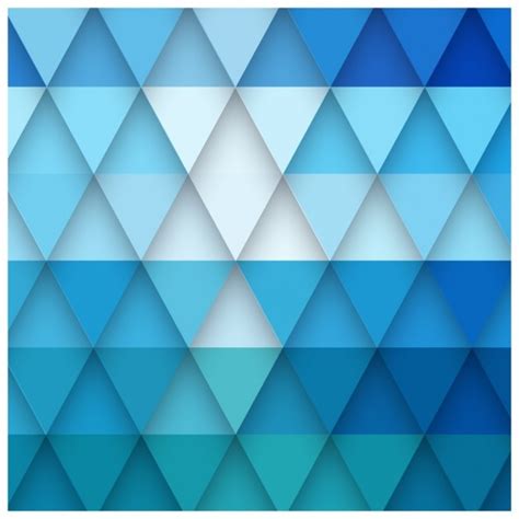 Blue Triangles Background Design Vector Free Download
