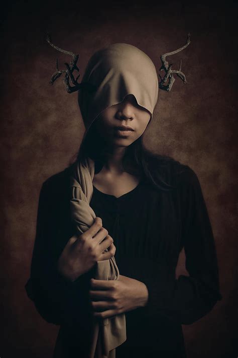 Blind Girl And The Wooden Horn Photograph By Hari Sulistiawan Fine