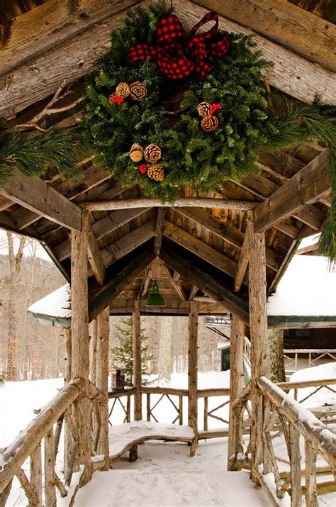 Log Cabin Cabin Christmas Christmas Decorations Rustic Log Cabin