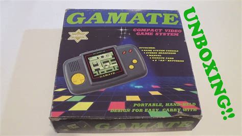 Gamate Compact Video Game System Handheld Console 1990 Review