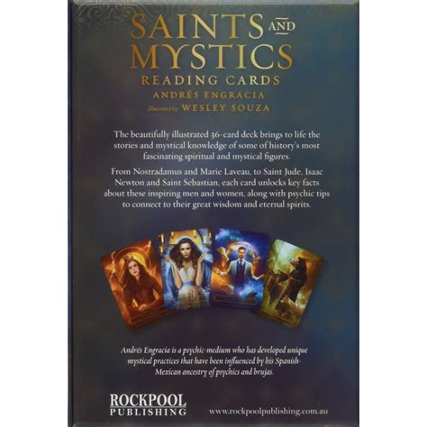 Saints And Mystics Reading Cards Divination Deck